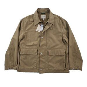 NEW Industry Republic Clothing Full Zip Chore Barn Jacket Men's L Beige NWT